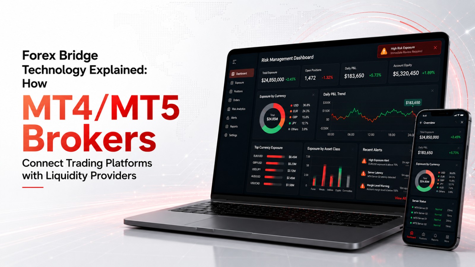 You are currently viewing Forex Bridge Technology Explained: How MT4/MT5 Brokers Connect Trading Platforms with Liquidity Providers