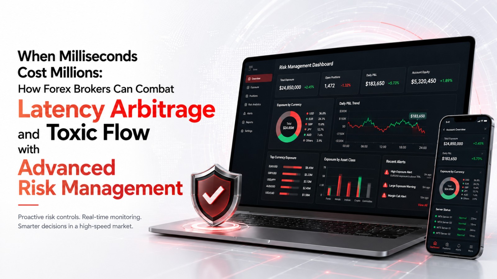 You are currently viewing When Milliseconds Cost Millions: How Forex Brokers Can Combat Latency Arbitrage and Toxic Flow with Advanced Risk Management
