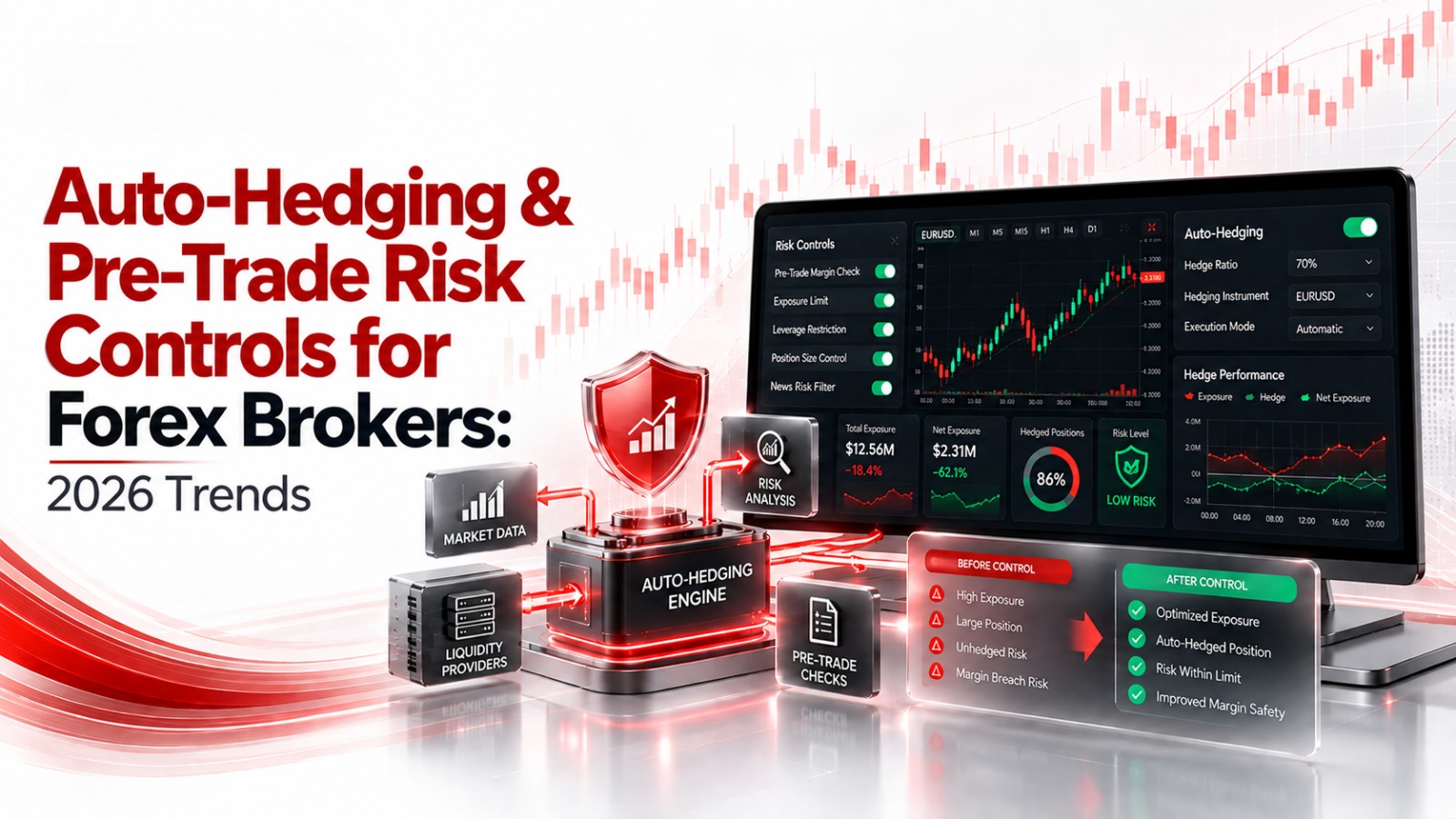 You are currently viewing Auto-Hedging & Pre-Trade Risk Controls for Forex Brokers: 2026 Trends